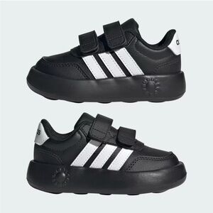 adidas Breaknet 3.0 Shoes (Toddler) (Core Black / Cloud White / Core Black)